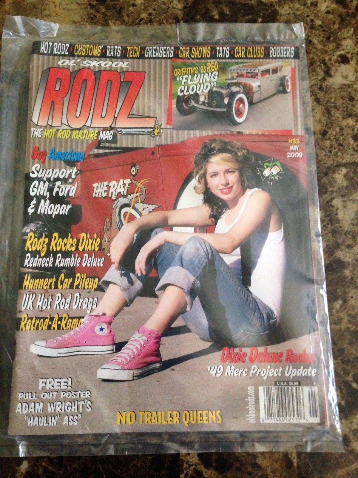 OL' SKOOL RODZ MAGAZINE - Issue # 33 (MAY 2009) BRAND NEW HOT ROD ...