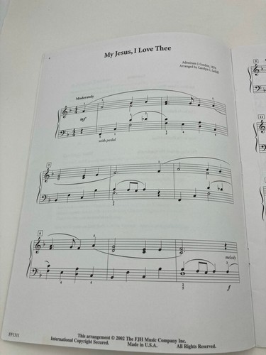 Our God We Praise - Piano Hymn Settings By Carolyn C. Setliff - FJH Music - Picture 4 of 5
