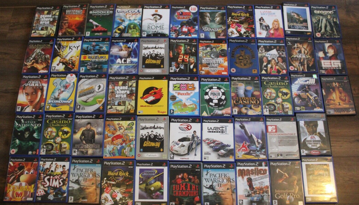 5 Jogos Ps2 Compatível C/ Ps2 A Escolha