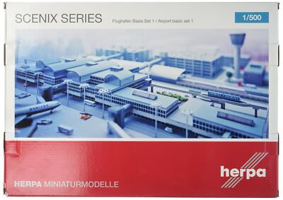 Daron Herpa 520362 Airport Diorama Basic Set 1 1:500 Scale | eBay