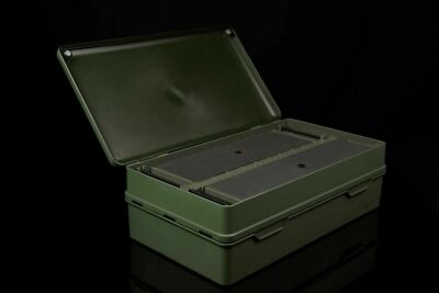 RidgeMonkey Armoury Tackle Magnetic 2 Tier Box Carp Fishing Rig Storage 