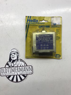 Blinkgeber Relais Hella 96TP 4DW001863 12V NOS