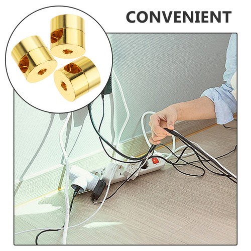 3 Pcs Power Cord Fixing Device Cable Hooks Holder Clips Anchor Rope Winder - Photo 8/12