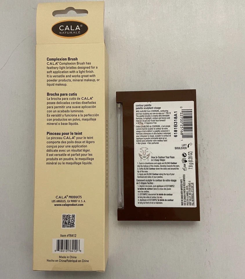 COVERGIRL TruBlend Countour Palette Medium with blending brush - Image 3 of 3