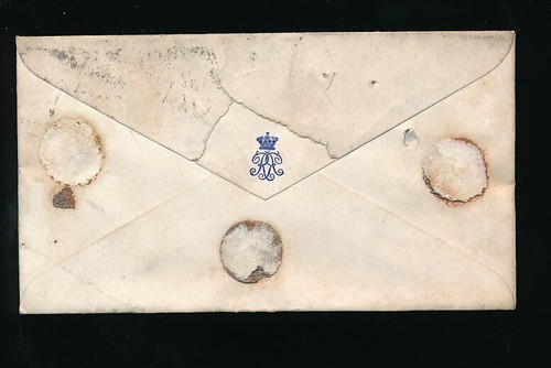 GB QV PENNY REDS DUPLEX CANCELS ENVS MONOGRAM or EMBOSSED FLAP - Picture 19 of 25