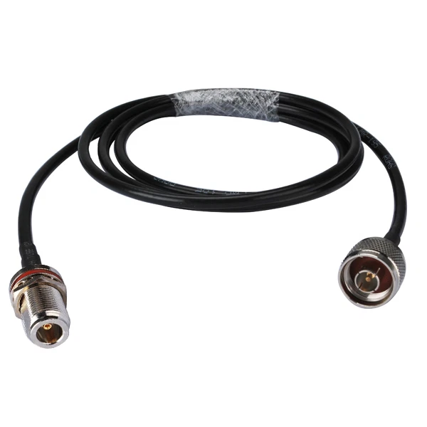 RF N-Type Male to N Jack Female Bulkhead Mount Coaxial RG58 Cable Pigtail 3m - Image 4 of 4