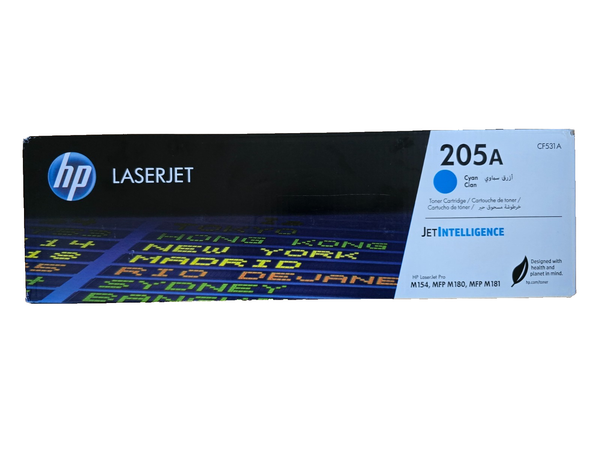 Hp Toner 205A Original Cyan CF531A Original-image