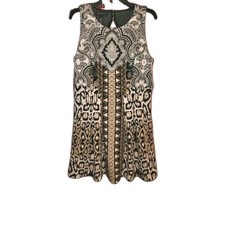 INC Print Dress Large International Concepts NWT Beautiful Holiday MSRP: $119.50