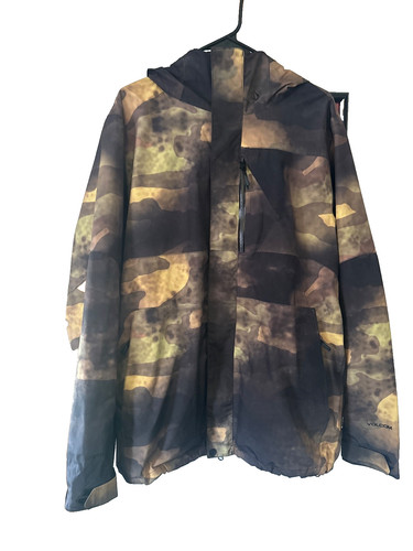 VOLCOM MEN'S L INSULATED GORE-TEX JACKET