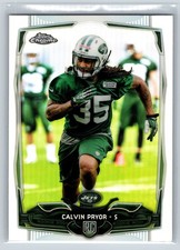 Calvin Pryor 2014 Topps Chrome #157 New York Jets Refractor RC See Photos