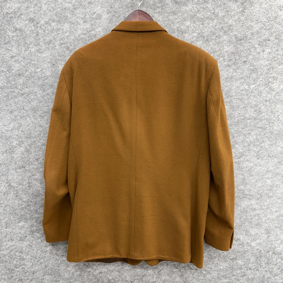 Gianfranco Ruffini Mens Blazer Jacket Single Breasted, Italy, 100% Cashmere 54R - Image 3 of 4