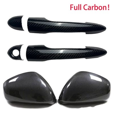 Real Carbon Door Handle & Mirror Cover Kit for Alfa Romeo Giulietta 2010-2021