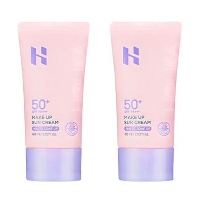 HOLIKA HOLIKA Makeup Sun Cream SPF50+ PA+++ 60ml x2 | Tone-Up UV Protection