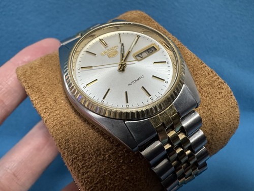 Seiko 5 Automatic 7009-3110 17 Jewels Vintage Men Watch For Parts - Picture 2 of 12