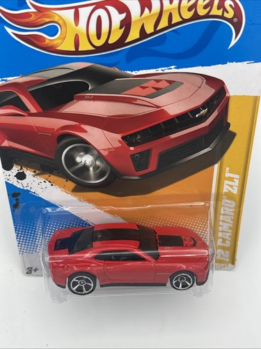 HOT WHEELS '12 CAMARO ZL1 2012 Nuovi Modelli Rosso - Foto 3 di 4