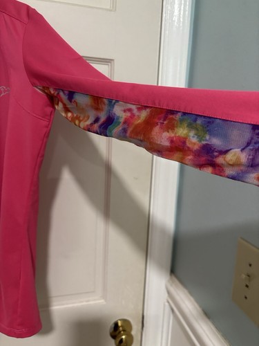 R.J. Classics Girls Equestrian Sun Shirt Hot Pink Size Youth Large - Picture 4 of 8