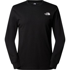 Image of The North Face Mens Long Sleeve Easy T Shirts TNF Tee