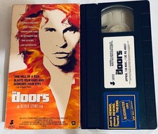 VHS The Doors 1991 Val Kilmer Blockbuster