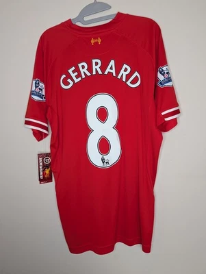 Steven Gerrard 2012/14 Home Liverpool Shirt - Image 1 of 4