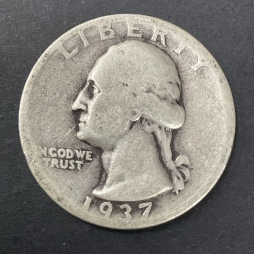 1937-P Washington Quarter 90% Silver