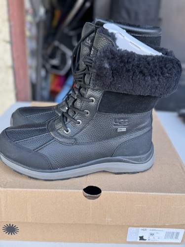 Bota UGG Adirondack III Negra W-1095141-BBLC Mujer Talla 10 NUEVA Impermeable Nieve - Imagen 5 de 12
