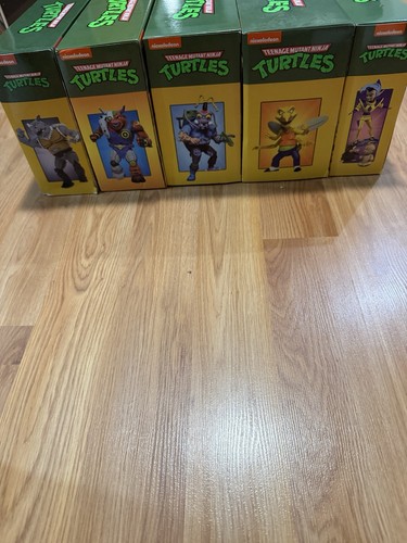 NECA TMNT Lot of 5: Neutrinos, Super Bebop, Anthrax, Groundchuck, Wingnut - NEW - Bild 8 von 24
