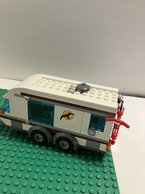 LEGO CITY 4435 Car with Camper RV and Trailer printed instructions included 