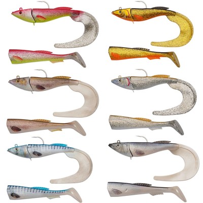 Berkley Powerbait Power Herring 23cm 300g - Gummifisch mit Jig, Meeresköder Bait