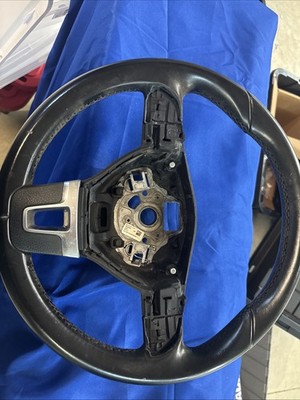 12 13 14 15 VW PASSAT Steering Wheel BLACK LEATHER w/Multi-function w/o Shifters