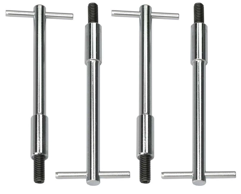 Trans-Dapt 9672, Set of 4 Fits Pontiac V.C. Wing Nuts Performance Racing Parts - Image 3 of 4