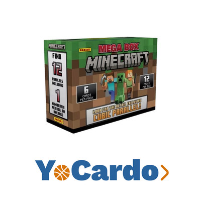2024 Panini Minecraft Trading Card Mega Box