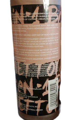 Avon Mark Crushing On Coconut 3 In 1 Body Wash New Sealed Bath Shower Product - Picture 5 of 5