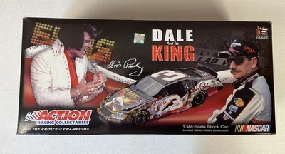 ACTION RACING COLLECTABLES NASCAR DALE AND THE KING LIMITED EDITION DIECAST 1:24