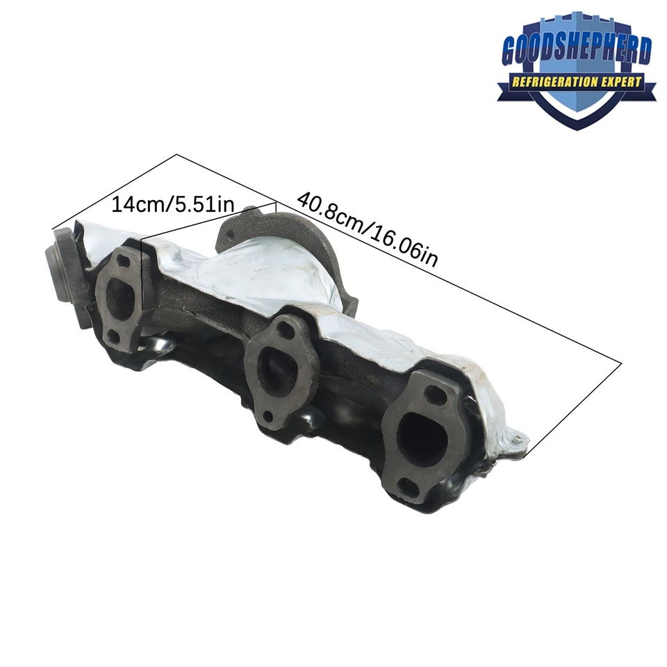 Colector de escape trasero derecho para Oldsmobile Achieva Alero Cutlass 3,1 L 674-567 Foto 2 de 4