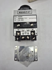 Agastat 7022AD Timing Relay, 5 to 50 second time delay on drop out 120V, 60Hz