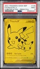 2021 POKEMON SWSH BLACK STAR PROMO #145 FULL ART/PIKACHU V PSA 9