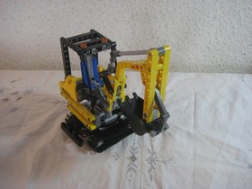 Lego Technic 8047 Compact Excavator + Box From Collection