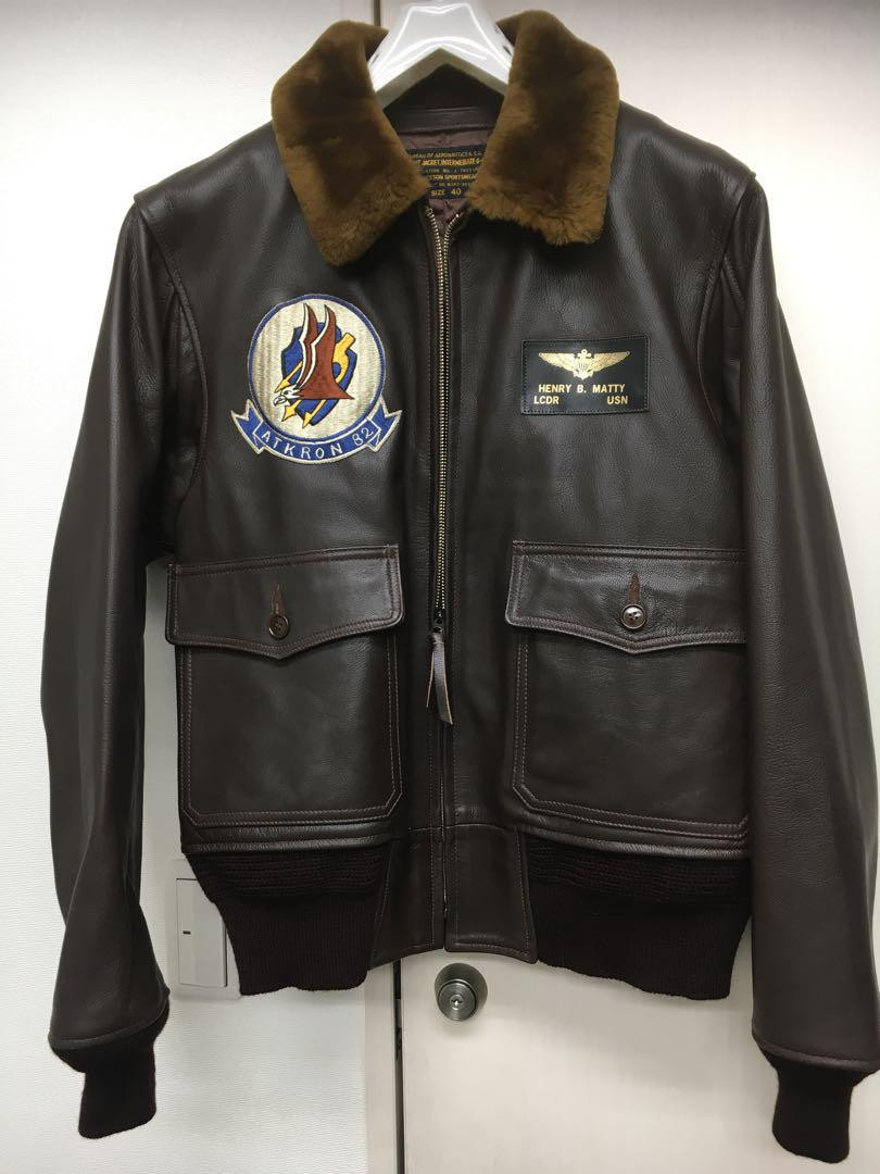 BUZZ RICKSON'S G1 Va-82 Popeye Back Paint 40 Men's #EB BAA BUZZ RICKSON'S G1 Va-82 Popeye Back Paint 40 Men's #EB BAA