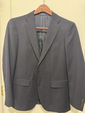 Polo Ralph Lauren Men's Blue Wool Suit Pant Combo Size 38R 32Wx30L