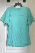Simply Southern Women’s Turquoise T-Shirt Size Large 1 Cor. 16: 14 Love NEW NWOT