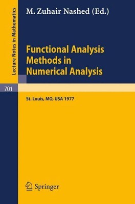 Functional Analysis Methods in Numerical Analysis: Special Session, American Mat