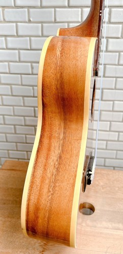 Alulu Solid Acacia Koa Tenor Ukulele, eagle inlaid HU803 - Picture 7 of 14