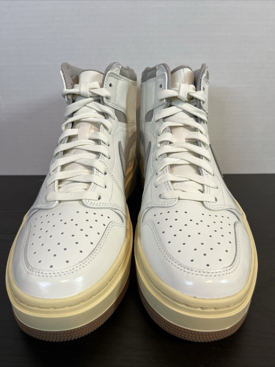 W 11 Air Jordan1 Elevate High SE Sail/College-Grey-Pale Vanilla