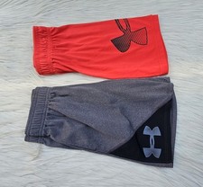 2 Boys Under Armour Athletic Shorts 5/6