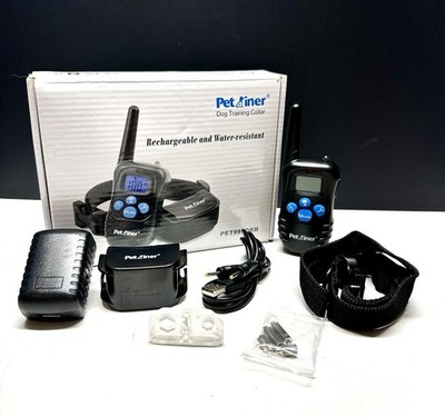Dog Training Collar Waterproof w/Remote Pet Trainer PET998DDB