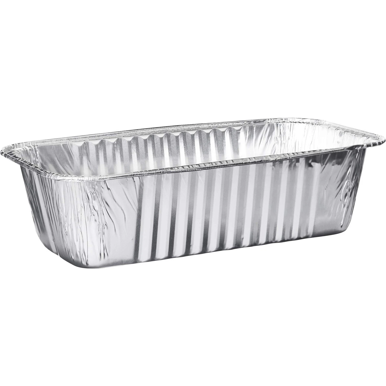 PLASTICPRO Disposable Loaf Pans Aluminum Tin Foil Meal Prep Bakeware - Cookwa...