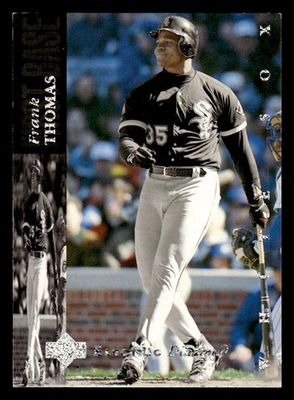 #ad #ad 1994 Upper Deck #300 Frank Thomas Electric Diamond $0.99