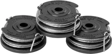 0.065" Dual Line Replacement String Trimmer Line Spool, 3 Count (Pack of 1)