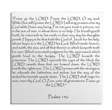 Fridge Magnet Psalms Chapter 146 English TEHILLIM Old Testament Holy Bible Torah