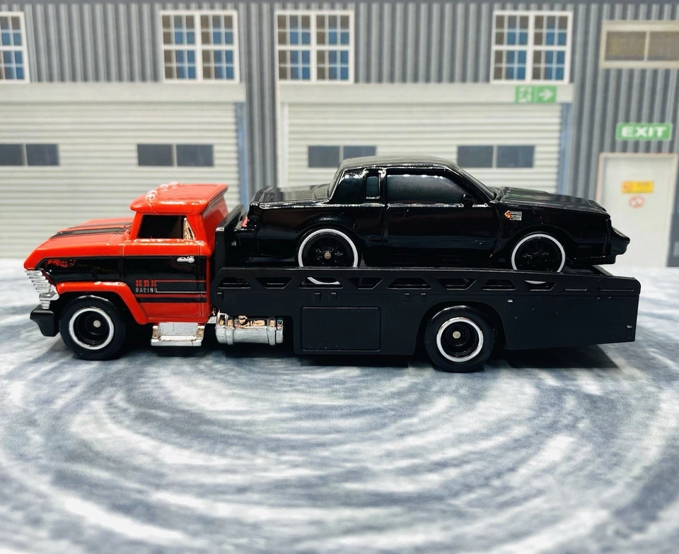 Rueda personalizada intercambiada Buick Grand National 1987 suelta 1/64 caja diorama envío Foto 3 de 4